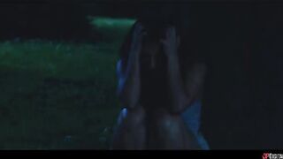 The guy did not give the girl time to recover, pulling his dick
