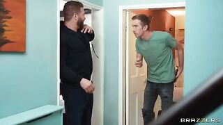 Two cocks guarantee two orgasms for a slutty girl