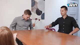 The office is getting wild with a steamy meeting, featuring Crystal White