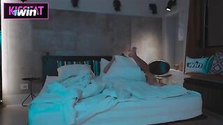 Girl came to her stepbrother's room after a party