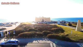 Stranger picked up on the beach and taken for sex