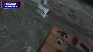 The stepson fantasizes about sex with his stepmom and her girlfriend