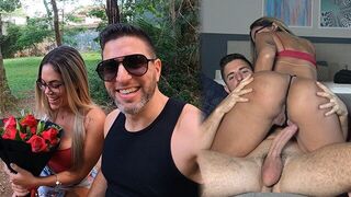 A guy picked up a hot Brazilian beauty and had a steamy encounter