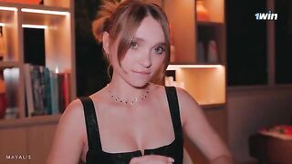 A sexy girl is having fun with a stranger, exploring new sensations together