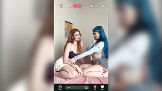 Redhead stepsisters are curious about cock, they love to taste it