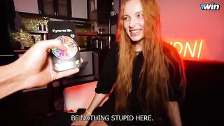 How can you please a girl? A hot strip game with Megan Murkovski