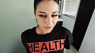 The goth girl showed the guy what a real passion is