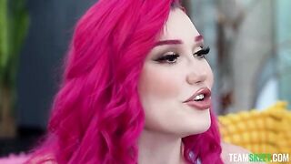 Fantasy with a hot girl named Ariel and her big boobs