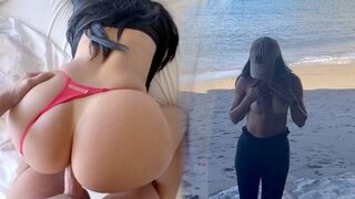 You don't have to look at her face, just look at that ass!