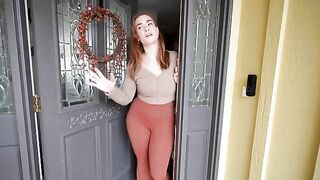A hot mom invites you to appreciate her bed and have some fun