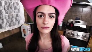 Passionate cowgirl gets her pussy hammered by a dick