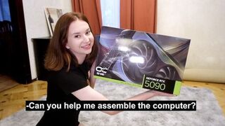 Will you indulge me for a gift? - Anna Sibster’s cutest roleplay scene