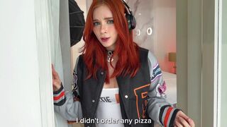 The girl knows what to do if she can't pay, call the stranger