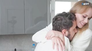 The plumber checked the pipes and then the housewife’s tight pussy