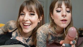 The girl has a thing for impressive sizes, and she loves to work with them