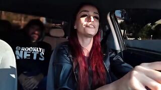 If you speed, you'll get fucked by a hot amateur in a steamy car scene