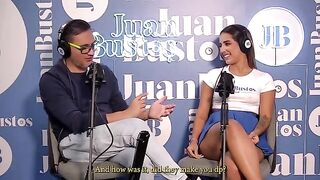 Natalia Garcia asks for a hamburger and gets a big surprise in this steamy podcast scene