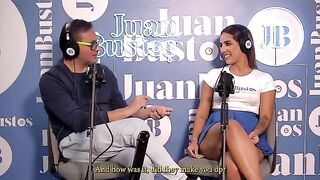 Natalia Garcia asks for a hamburger and gets a big surprise in this steamy podcast scene