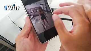 She gave a blowjob to her friend in a friendly manner