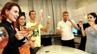 The first night of an incredible orgy