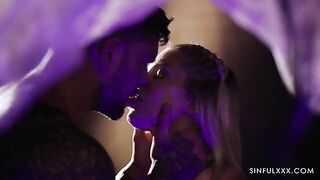 A man gets turned on watching his GF get fucked