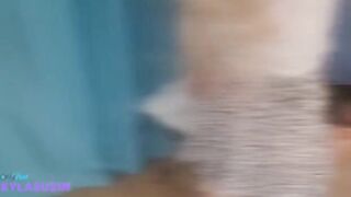 Turkish amateur couple have sex on the chair doggy style