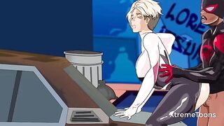 Spider-Man: Lewd Stories - a nice cartoon porn