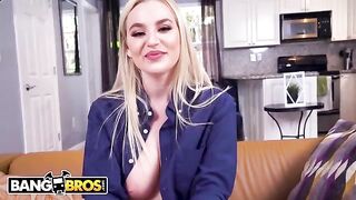 The busty blonde PAWG Blake Blossom gets fucked by Leo Valentino