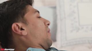 A guy with one cock brought a lot of happiness to the brunette!