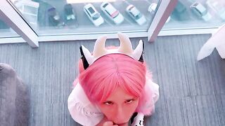 Don't swallow the cum until I finish - verified amateur