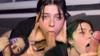 A quality blowjob is what this girl has learned to do