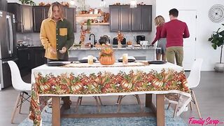 Not only on the bed, but also in the kitchen, you can have fun with girls