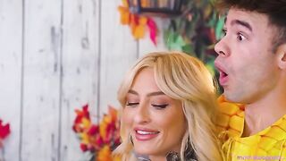 The holiday is not so festive without a full sex party