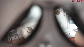 A girl received a guest and fucked doggy style