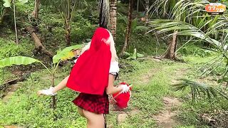 The Little Red Riding Hood was in the know and acted boldly