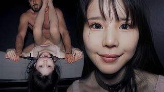 An innocent girl likes to be fucked hard and loud
