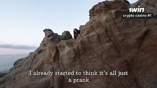 Nothing on the rocks, but the girl got a great anal creampie