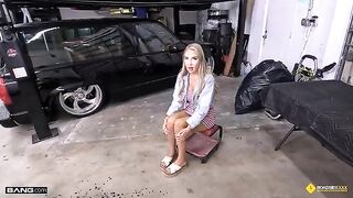 You can pay for the repair at the workshop with your pussy