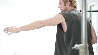 Butt cock detection system works perfectly with a brunette