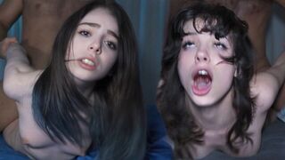 A girl proved to her friends that she could handle a big challenge