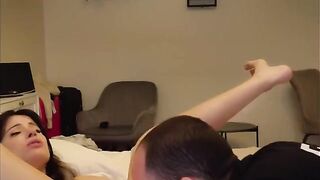 The couple gets an amazing orgasm at the same time