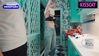 A beautiful maid with a naughty mind