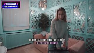 Girl was fucked by a guy in their shared bed