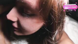 An experienced woman gave a blowjob to her friend and he fainted
