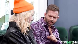 I sat the cute girl down on my cock, her moans were incredibly loud