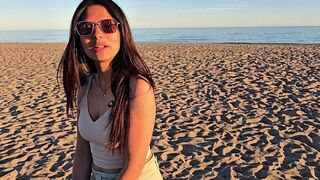 An empty beach isn't the best spot for a steamy encounter