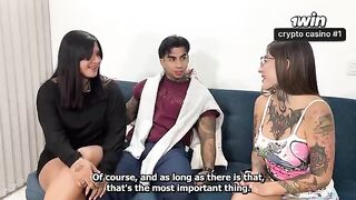 When I'm behind you, you're not in control of anything - Hot sex with a seductive roommate