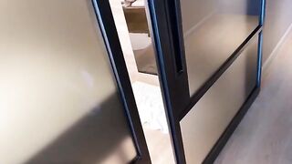 Blonde MILF with perfect body gets fucked hard by employee