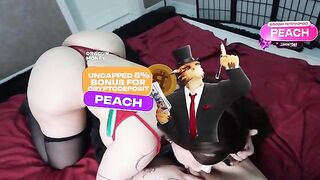 My step sister gets fucked hard after losing a game