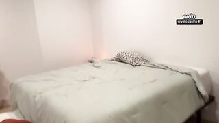 A hot surprise from my best friend, her boobs jumping out of her bra
